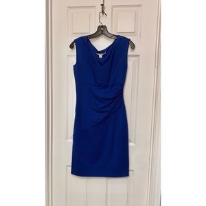 Diane von Furstenberg BEVIN DRESS IN BLUE DIAMOND